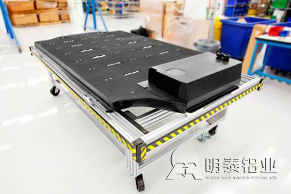 6061黄色软件大全合金用于新能源汽车电池底板